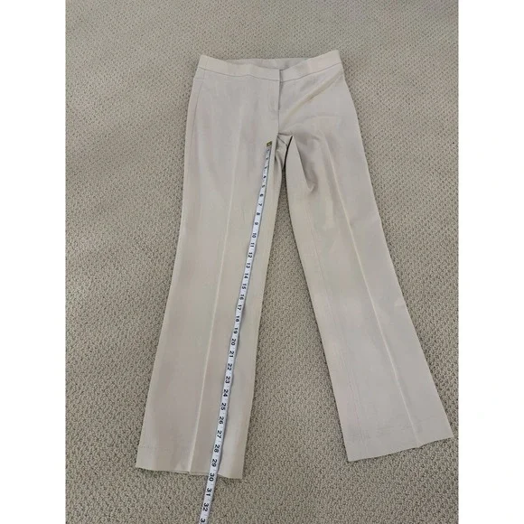 anne klein women beige dress pants size 4 - Picture 7 of 8